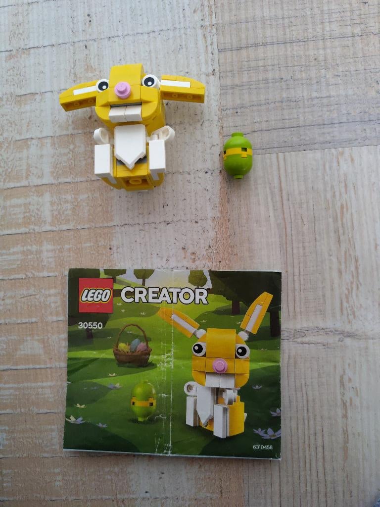 Lego creator paashaas, Kinderen en Baby's, Speelgoed | Duplo en Lego, Ophalen, Lego, Compleet, Zo goed als nieuw