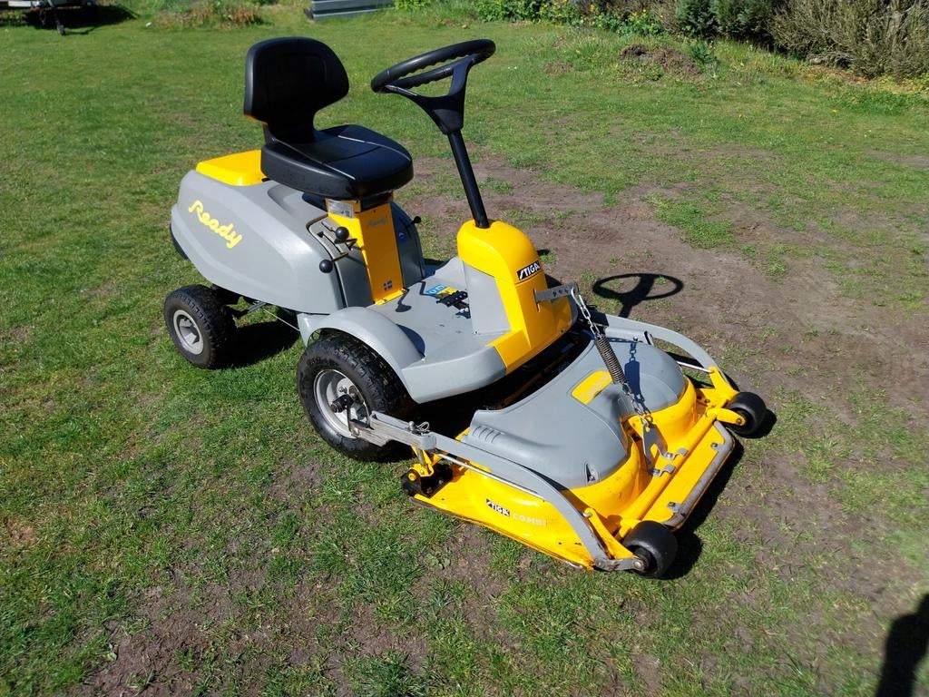 Nette Stiga Ready zitmaaier uit 2010 - Start, rijdt, maait, Tuin en Terras, Ophalen of Verzenden, Gebruikt, Stiga