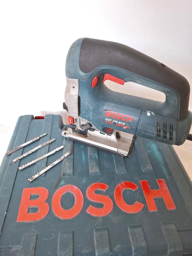 Professionele Bosch GST 135 BCE decoupeerzaag 720W in koffer, Doe-het-zelf en Verbouw, Gereedschap | Zaagmachines, Gebruikt, Decoupeerzaag