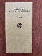 Goud- en Zilvermerken naslagwerk boek, Ophalen of Verzenden, Gelezen