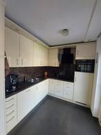 Te koop mooie hoekkeuken, Ophalen, Graniet of Steen, Hoekkeuken