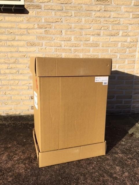 zware kartonnen doos, Doe-het-zelf en Verbouw, Kratten en Dozen, Doos, Ophalen of Verzenden, Zo goed als nieuw, 50 cm of meer