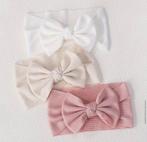 Set van 3 schattige baby haarbanden met strik, Ophalen of Verzenden, Nieuw