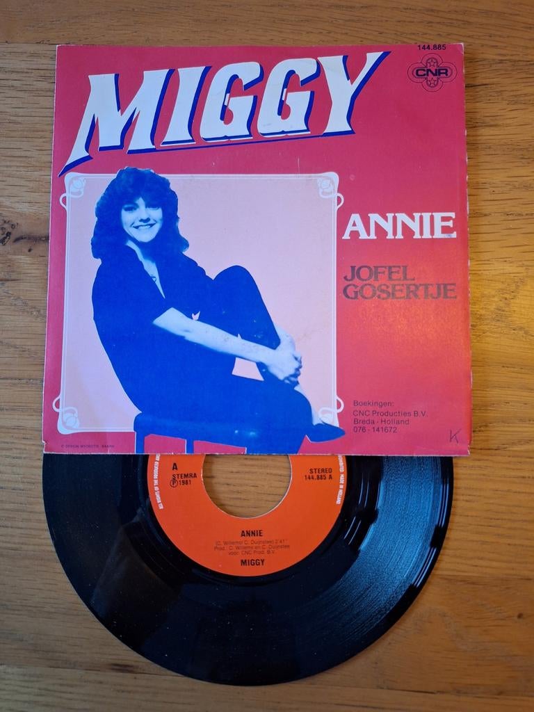 Miggy - Annie / Jofel Gosertje vinyl single (1981), Gebruikt, 7 inch, Ophalen of Verzenden, Nederlandstalig