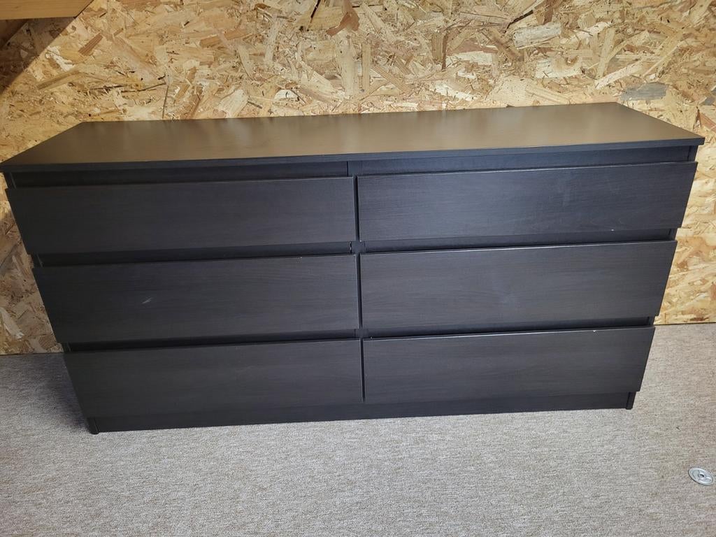 Ladekast ikea Malm, Huis en Inrichting, Ophalen, Gebruikt, 5 laden of meer, 50 tot 100 cm