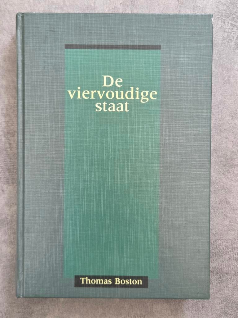 Thomas Boston - de viervoudige staat, Boeken, Ophalen of Verzenden, Zo goed als nieuw