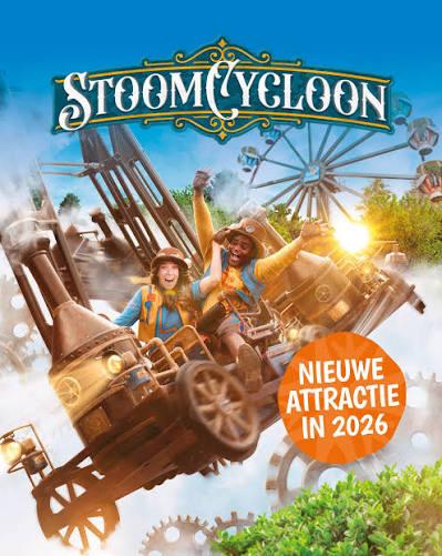 3 Tickets attractiepark Drievliet uitstapje, Drie personen of meer, Ticket of Toegangskaart