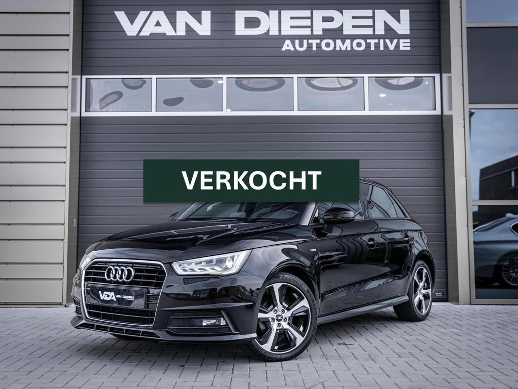 Audi A1 Sportback 1.0 TFSI Sport Pro Line - 3x S-Line l Led, Voorwielaandrijving, 95 pk, Leder en Stof, Zwart
