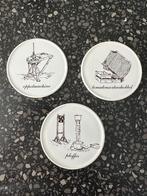 Brinkman tegeltjes / onderzetters Westland Oppotmachine e.a., Ophalen of Verzenden