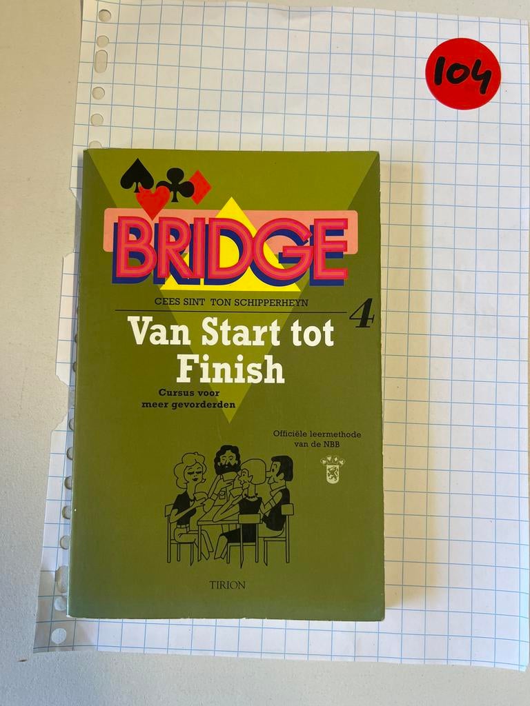 Bridge: Van Start tot Finish - Cursus voor Gevorderden, Boeken, Studieboeken en Cursussen, Zo goed als nieuw, Overige niveaus