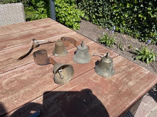 ouderwetse trekbel, Ophalen of Verzenden, Gebruikt, Draadloos