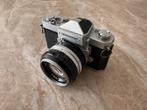 Nikkormat FT + Nikon NIKKOR-S Auto 50 1.4, Ophalen of Verzenden, Gebruikt, Spiegelreflex, Nikon