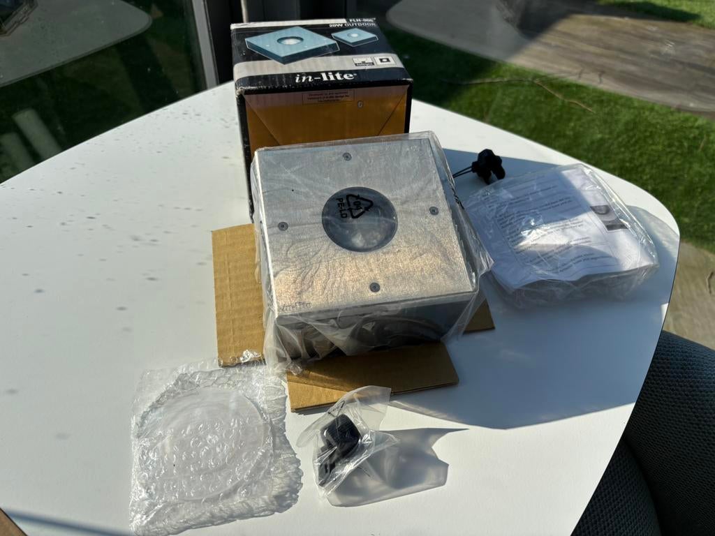 Inlite spot set van 3 stuks nieuw in doos €145, Minder dan 50 watt, Ophalen of Verzenden, Netvoeding, Spots