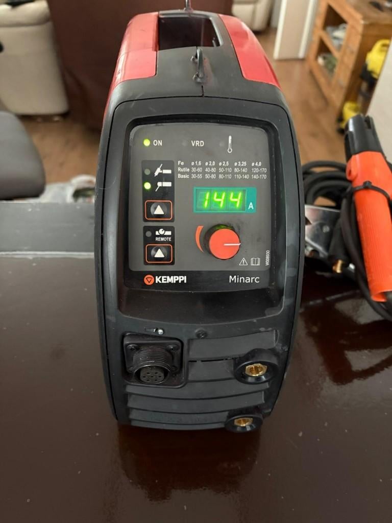 Kemppi lasapparaat, Doe-het-zelf en Verbouw, Gereedschap | Lasapparaten, Ophalen, Zo goed als nieuw, Minder dan 150 ampère, Overige typen