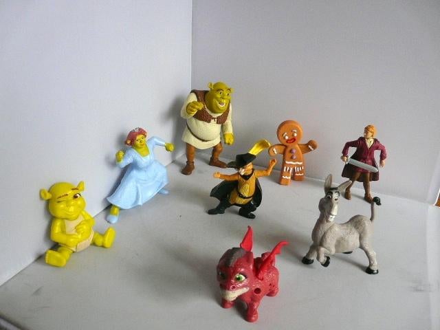 McDonalds 2007 # Shrek (compleet), Ophalen of Verzenden, Overige figuren, Zo goed als nieuw, Beeldje of Figuurtje