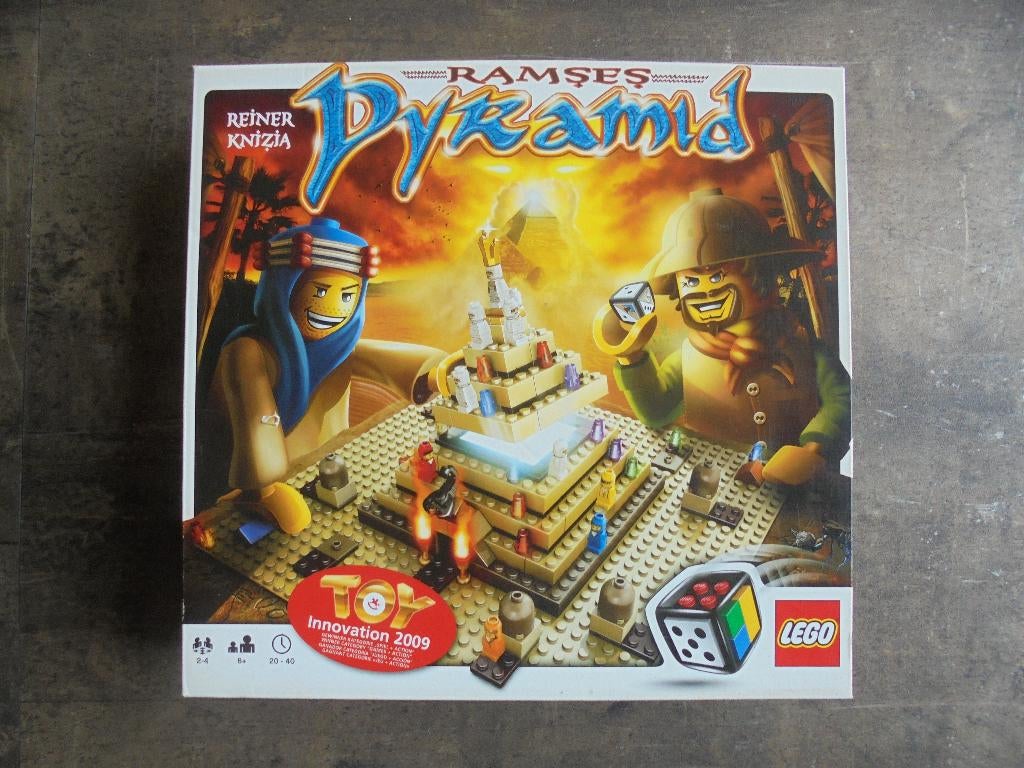 Lego Game 3843 Ramses Pyramid (zie foto's) II, Ophalen of Verzenden, Gebruikt, Complete set, Lego