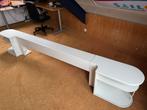 Auping Achterwand Tweepersoonsbed - Wit, Gebruikt, Wit, Tweepersoons, Ophalen of Verzenden