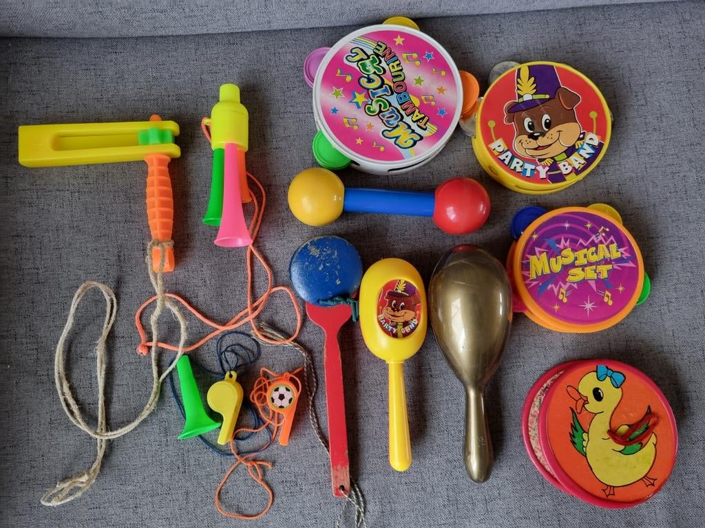 Diverse instrumenten, Ophalen of Verzenden, Gebruikt, Feestartikel