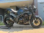 Triumph Speed triple 2010 custom Uniek FULL BLACK, Motoren, Sportuitlaat, Motorrijbewijs A, 3 cilinders, Particulier