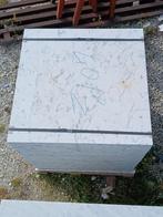 Marmeren tegels bianco Carrara 80x80x2cm, 60 cm of meer, Nieuw, Ophalen of Verzenden, Minder dan 5 m²