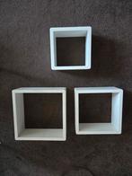 Drie kubussen wand, Huis en Inrichting, Woonaccessoires | Wanddecoraties, Ophalen of Verzenden, Gebruikt