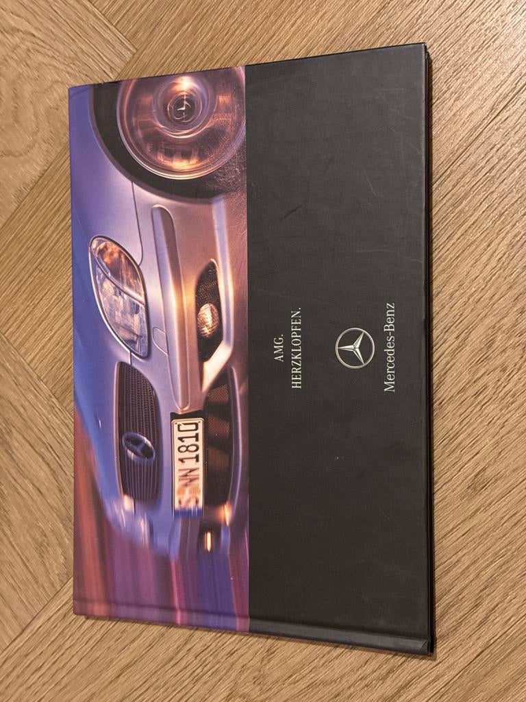 Mercedes-Benz AMG Herzklopfen Brochure, Ophalen of Verzenden, Zo goed als nieuw, Mercedes