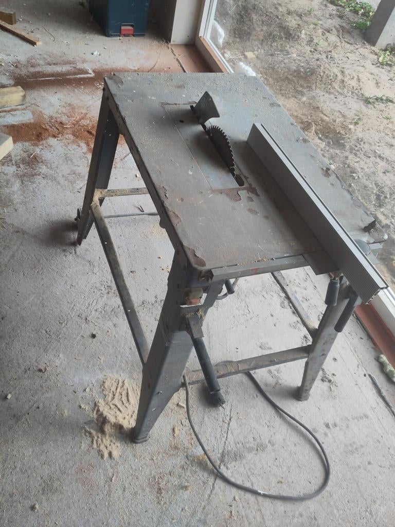 Huvema zaagtafel tafelzaag, Ophalen, Gebruikt