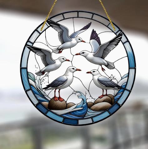 Raamhanger Zeemeeuwen, Ophalen of Verzenden, Nieuw