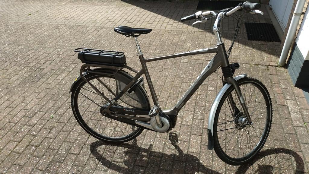 Giant Prime Elektrische Fiets, Fietsen en Brommers, Elektrische fietsen, Gebruikt, 51 tot 55 cm, 30 tot 50 km per accu, Giant