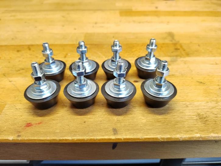 8 stuks M6 Luidspreker Stelvoeten, Audio, Tv en Foto, Luidsprekers, Nieuw, Front, Rear of Stereo speakers, Minder dan 60 watt