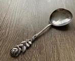 Silver plated spoon - ROSE, Antiek en Kunst, Ophalen of Verzenden