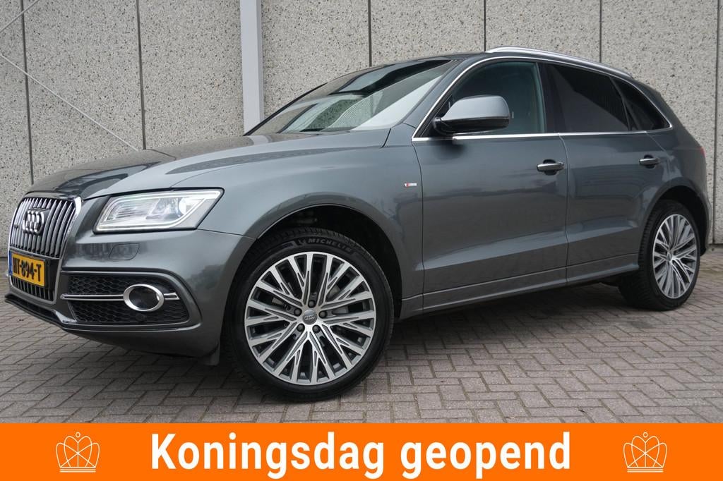 Audi Q5 2.0 TFSI quattro Sport Edition 2xS line Org NL-Uitzo, Auto's, Audi, Automaat, Gebruikt, Euro 6, 4 cilinders