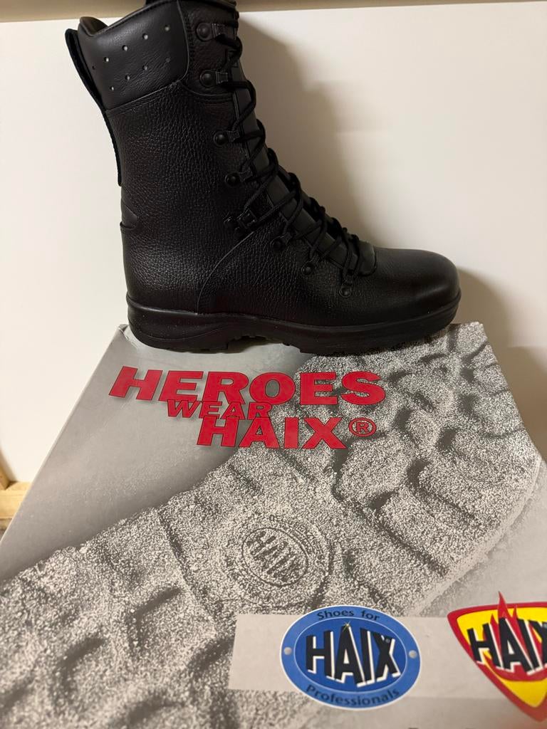 Haix hoge veiligheidslaarzen nieuw in doos maat 44, Ophalen of Verzenden, Nieuw, Zwart, Werkschoenen