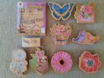 Decotime stempels divers, vlinders, bloemen, Ophalen of Verzenden, Zo goed als nieuw, Houten stempel