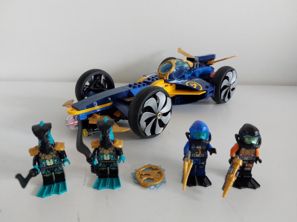 Lego Ninjago 71752 - Ninja Sub Speeder, Compleet, Lego, Ophalen of Verzenden, Zo goed als nieuw