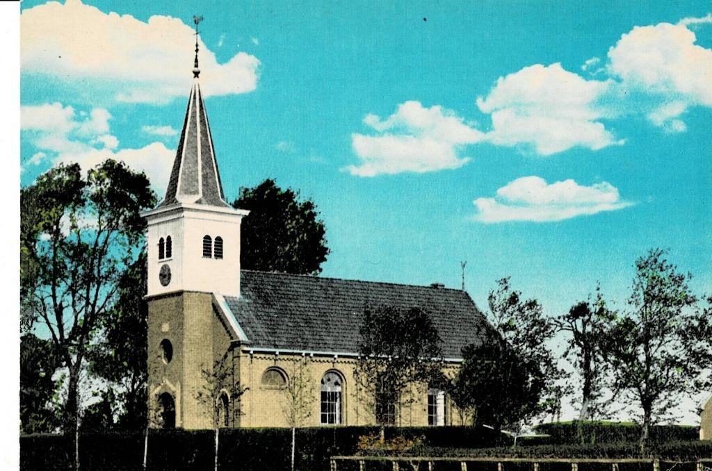 Hidaard, Kerk, Ophalen of Verzenden, Ongelopen, Friesland