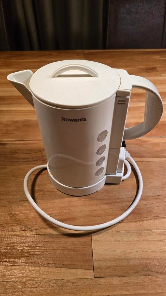 Rowenta waterkoker 1 liter - Ideaal voor caravan/camping, Ophalen of Verzenden, Gebruikt, Elektrisch