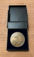 Herdenkingsmunt 80 jaar vrijheid N-Br in cassette, Verzenden, Overige soorten, Nederland, Embleem of Badge