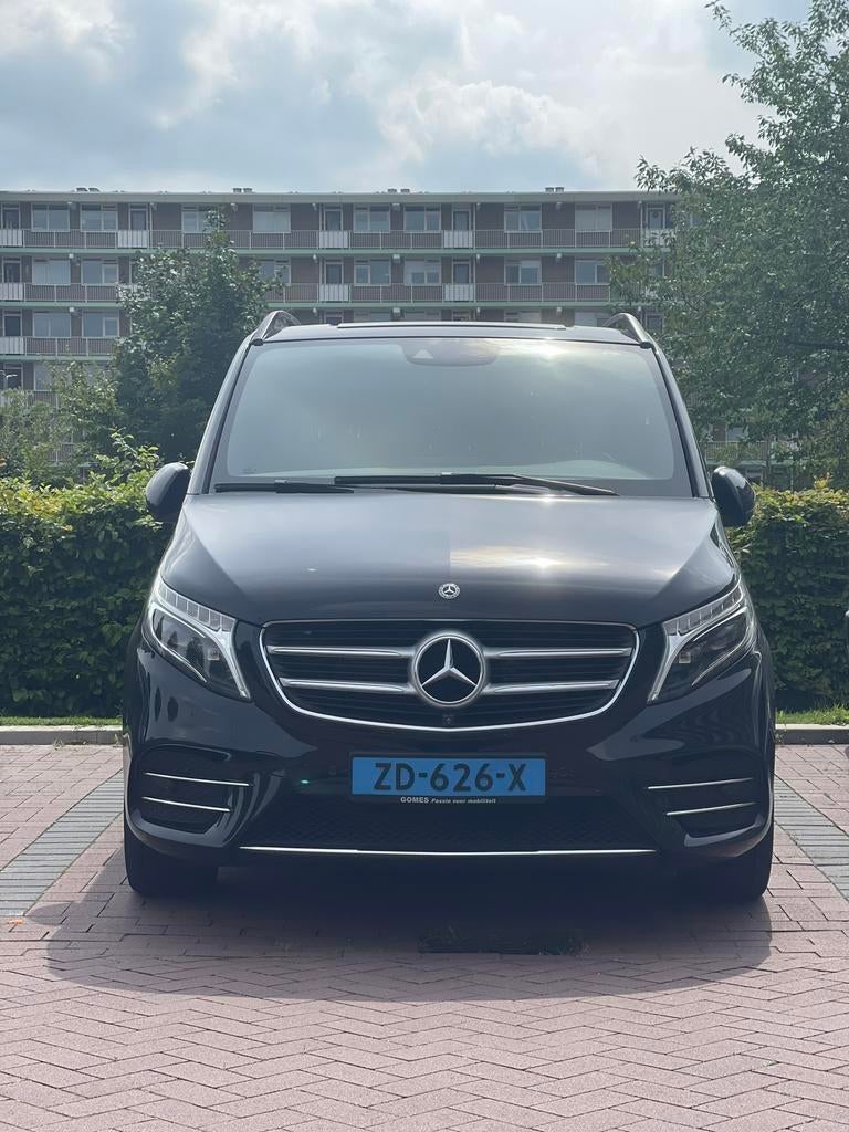 Mercedes-Benz V-Klasse 2.2 CDI V250 Extra Lang AUT 2019, Automaat, Achterwielaandrijving, 2000 kg, Zwart