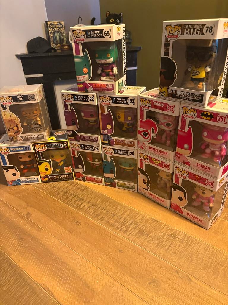DC, MK1 & Notorious BIG Funko's in nieuwstaat!, Ophalen of Verzenden, Nieuw