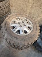 Opel 14 inch velgen met crossbanden autocross banden, Ophalen of Verzenden