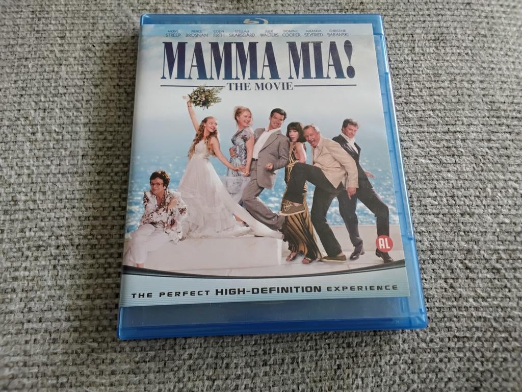 Blu-ray mamma mia, Ophalen of Verzenden, Zo goed als nieuw, Aziatisch