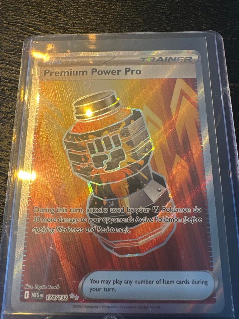 Pokémon Premium Power Pro 174/132, Verzenden, Zo goed als nieuw, Losse kaart, Foil