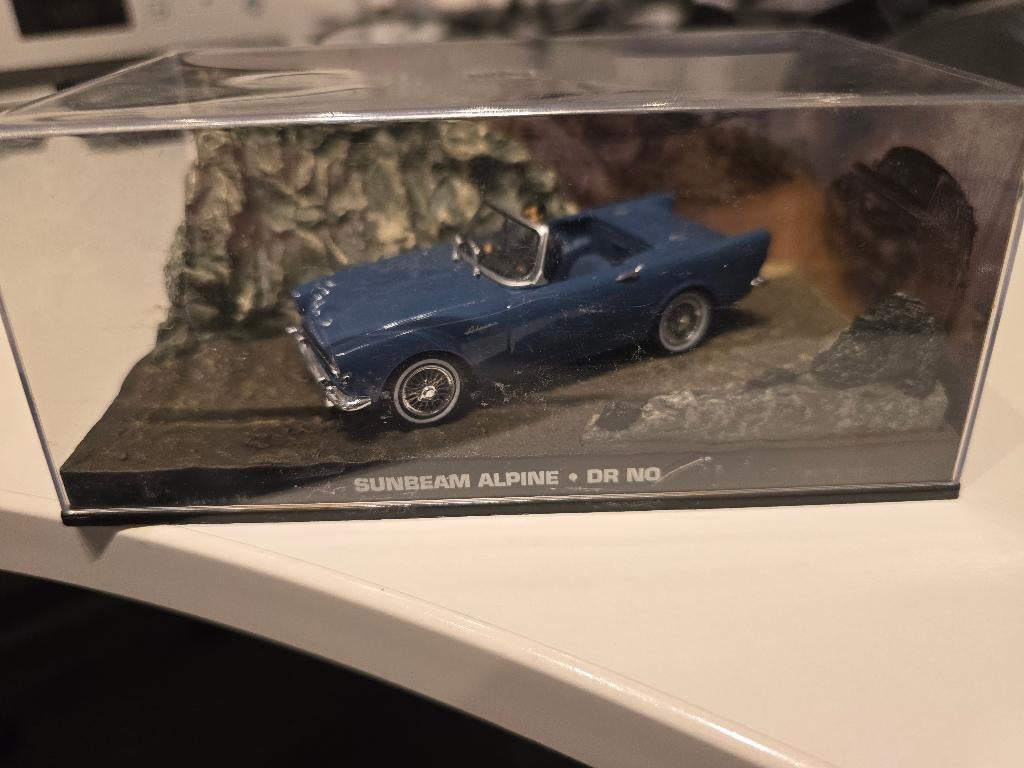 Sunbeam Alpine , Dr no James Bond 1/43, Ophalen of Verzenden, Nieuw, Auto, Overige merken
