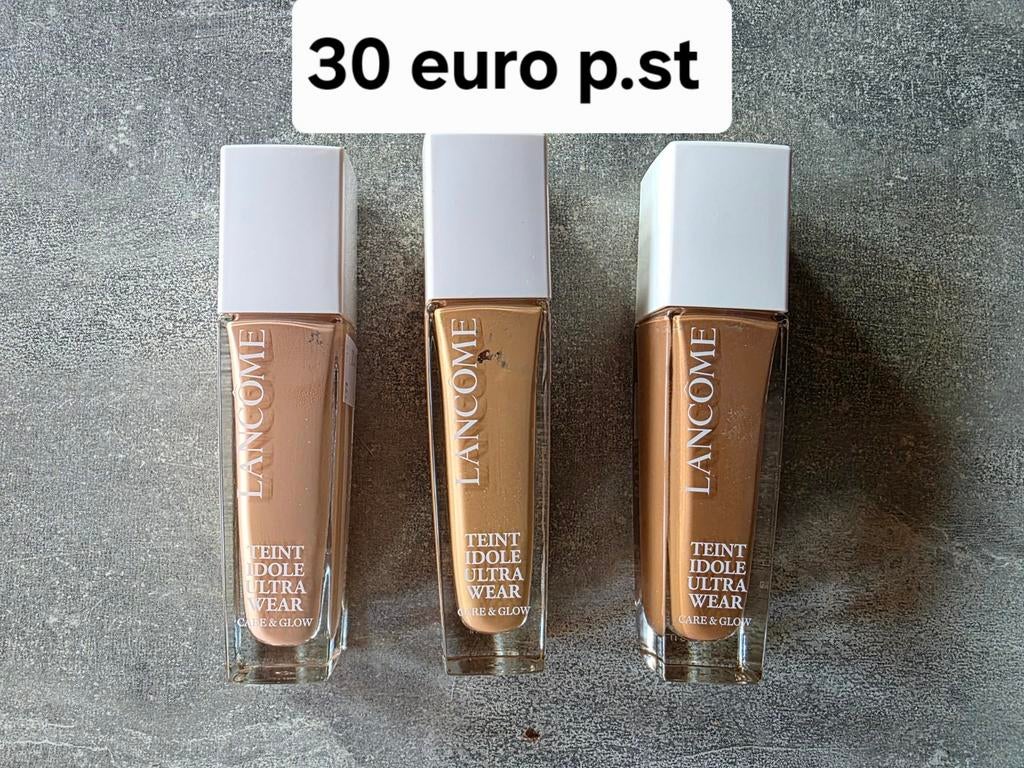 Lancôme Teint Idole Ultra Wear Care & Glow foundation nieuw, Gehele gezicht, Beige, Onbekend, Nieuw