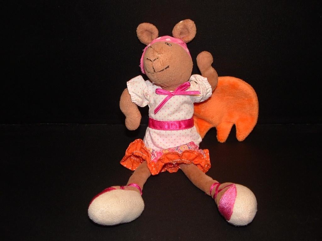 HEMA EEKHOORN VELOURS BRUIN MET KATOENEN WIT JURKJ, Ophalen of Verzenden, Nieuw, Overige typen