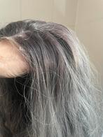 Super mooi haarwerk asblond/grijs, Verzenden, Zo goed als nieuw, Pruik of Haarverlenging