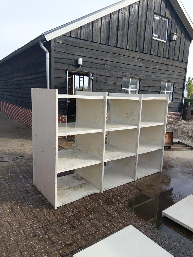 Te koop nette gebruikte stelling, Ophalen, Gebruikt