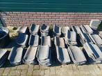 144 Oude Boomse Holle Blauwe Dakpannen - Handgevormd, Ophalen, Gebruikt, Steen of Klei, Blauw