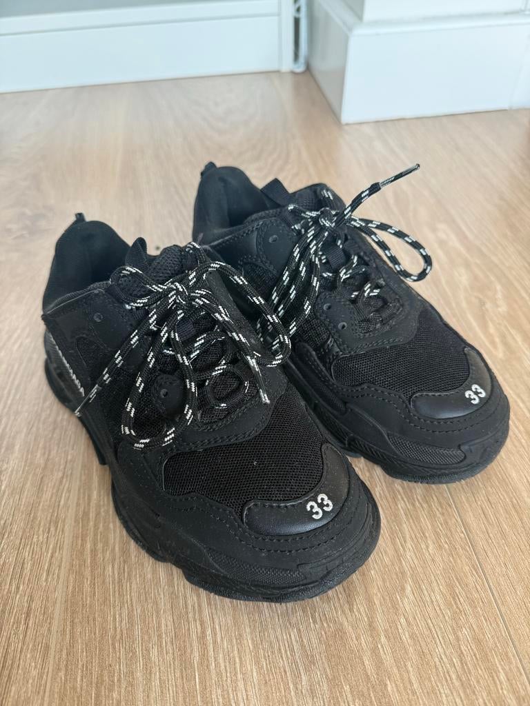 Balenciaga Triple S sneakers maat 33 zwart, Ophalen, Jongen of Meisje, Overige typen, Zo goed als nieuw